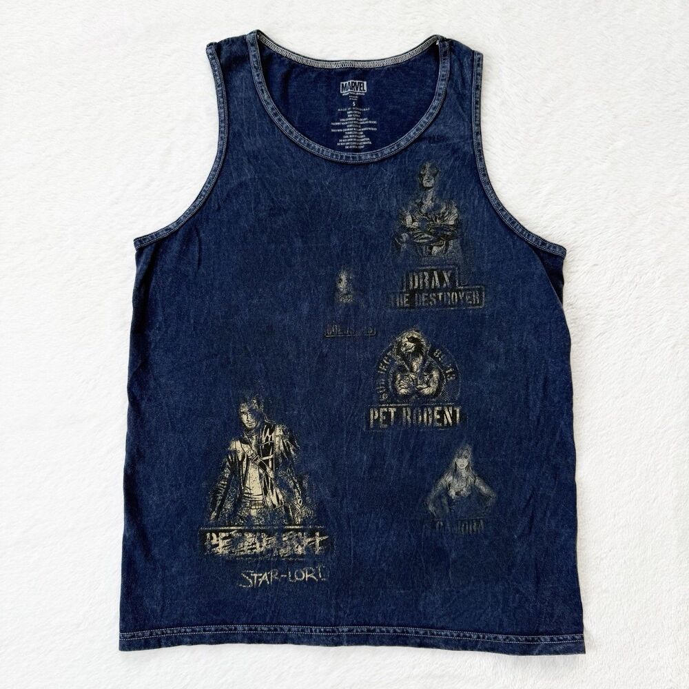 Disney Marvel Comics Guardians Of The Galaxy Sleeveless Tank Top Men’s Small